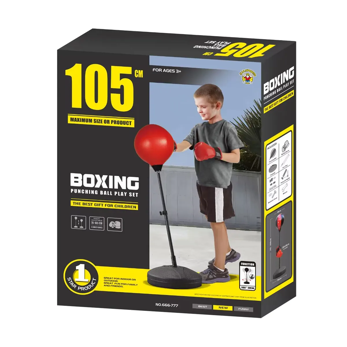 Set de entrenamiento boxeo infantil