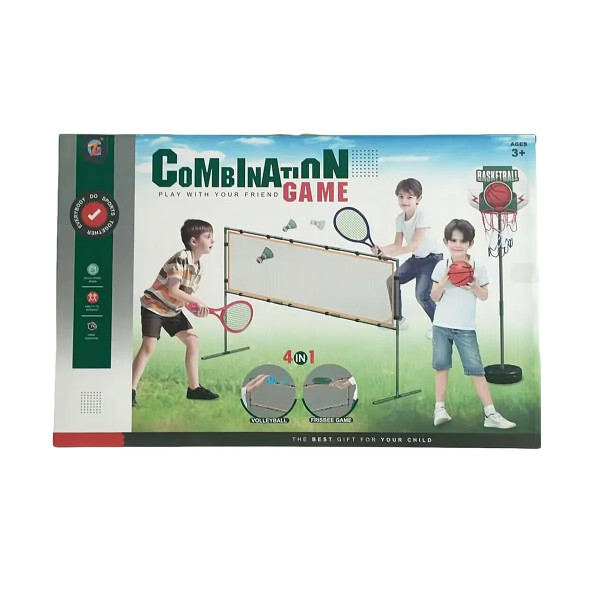 Set de deportes 4 en 1