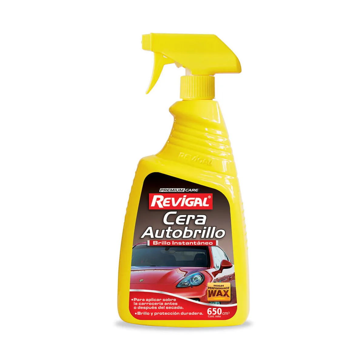 Cera para autos Revigal autobrillo atomizador 650 cc.