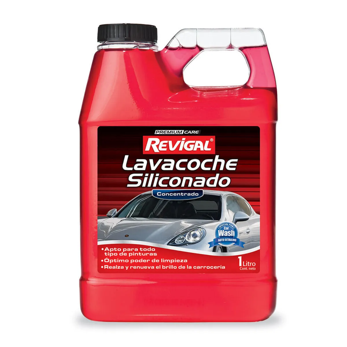 Lavacoche Revigal siliconado 1 l.