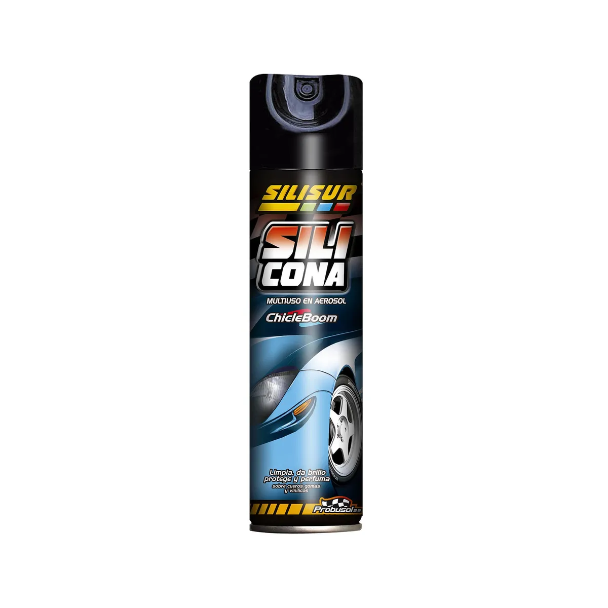 Silicona en aerosol Silisur 260 gr. Chicle boom
