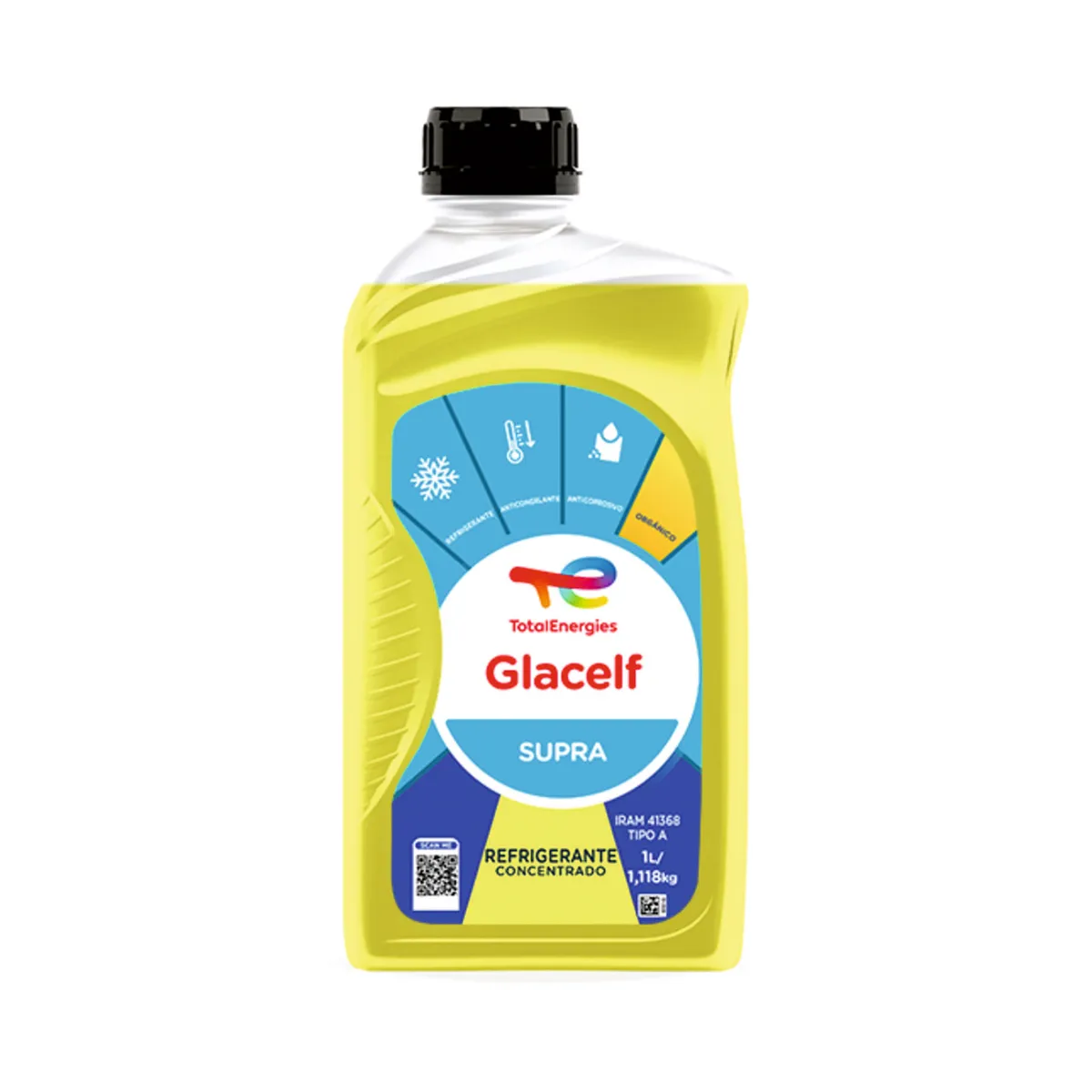 Refrigerante Anticongelante Glacelf Supra 1 Lt.