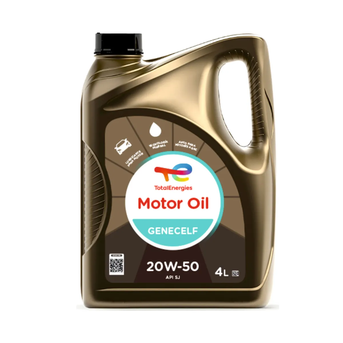 Aceite Total Genecelf motor oil 20W-50 4 lts.