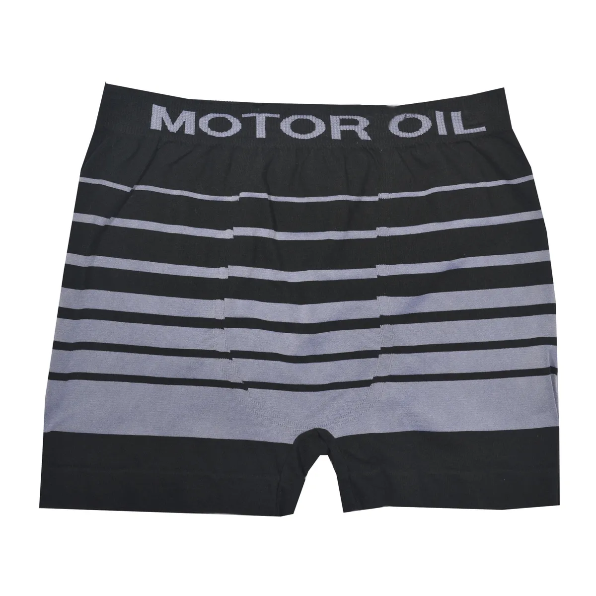 Boxer Motor Oil algodón rayado degradé