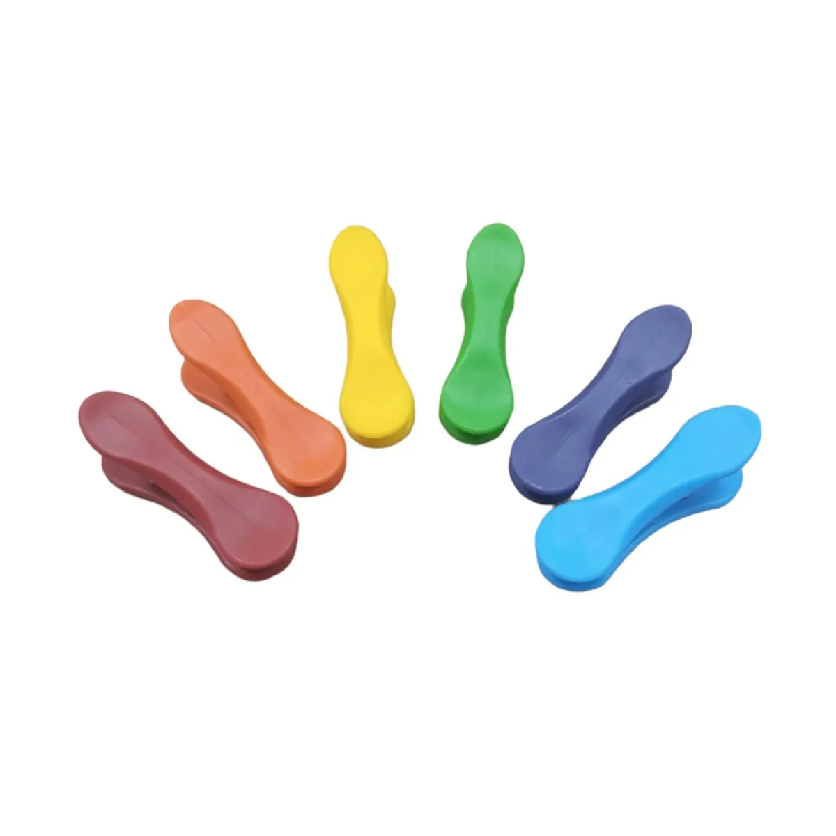 Broches cierrabolsa cross x 6 uni