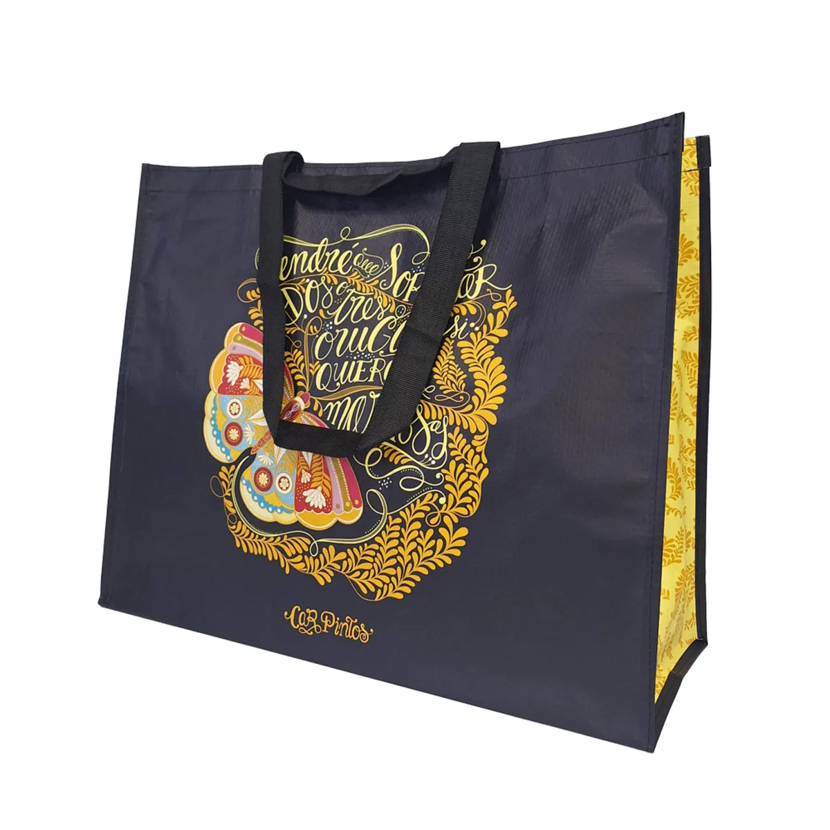 Bolsa rafia car pintos XXL