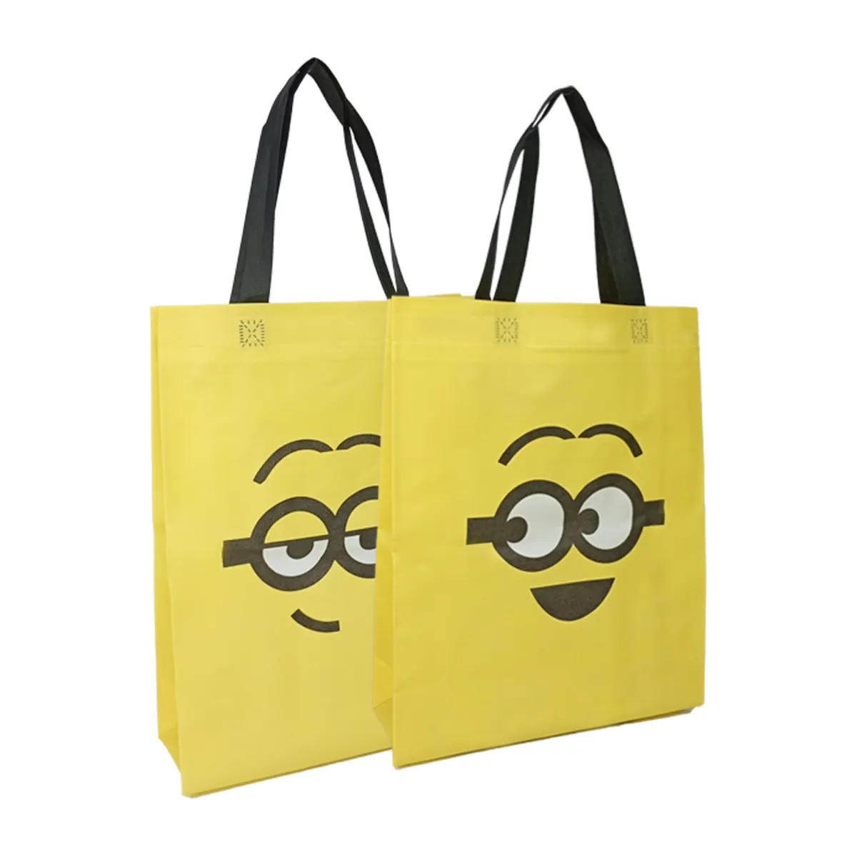 Bolsa minions friselina 40x32x10 cm box