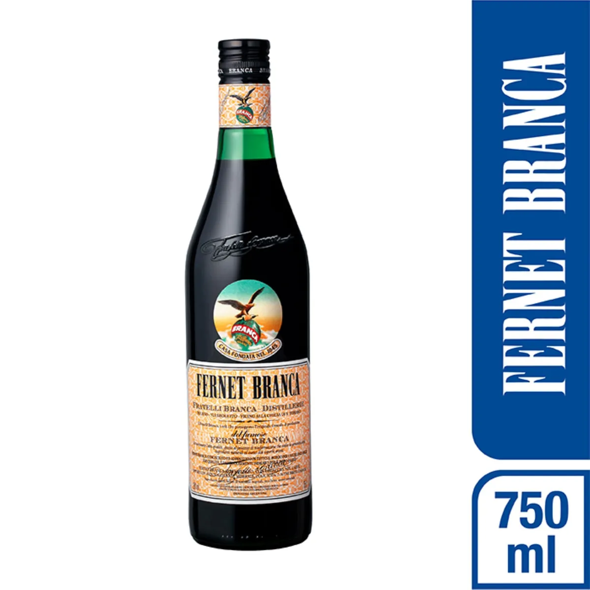 Fernet Branca botella 750 cc.