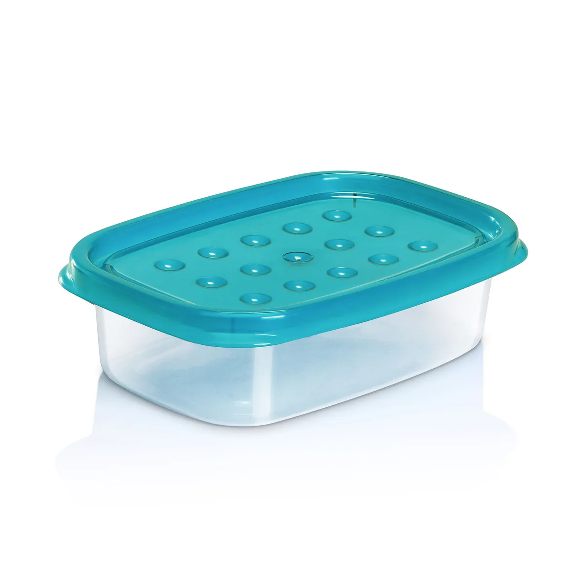 Hermético Carrefour rectangular bajo 0.8 l.