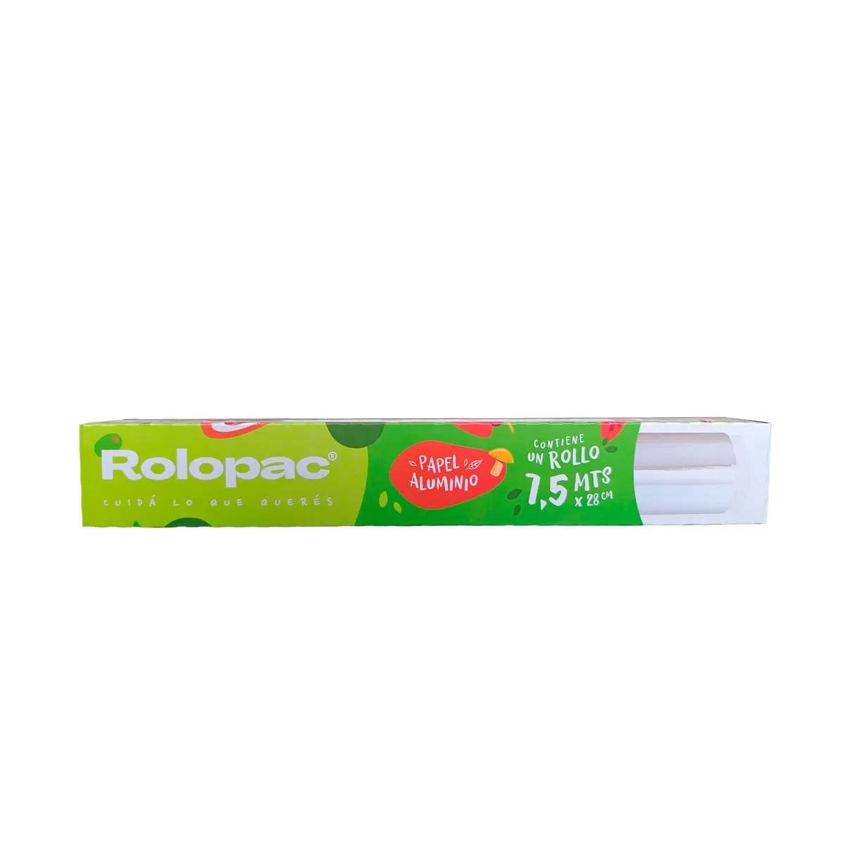 Papel aluminio Rolopac 28 cm x 7.5 mts