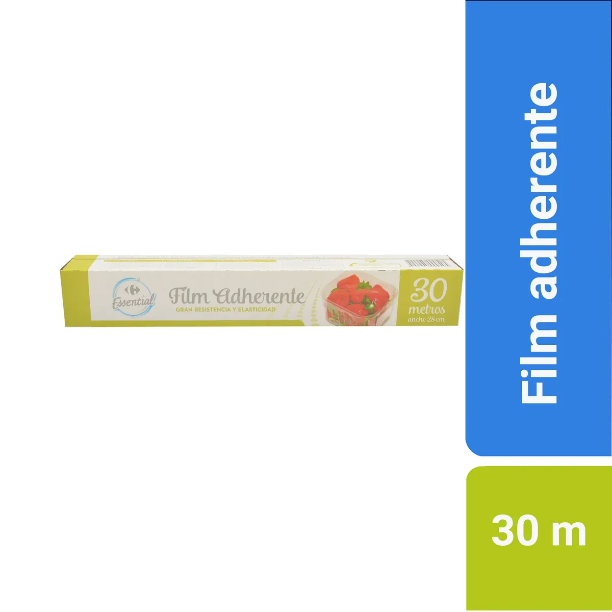 Rollo film Carrefour de pvc 28 cm x 30 mts