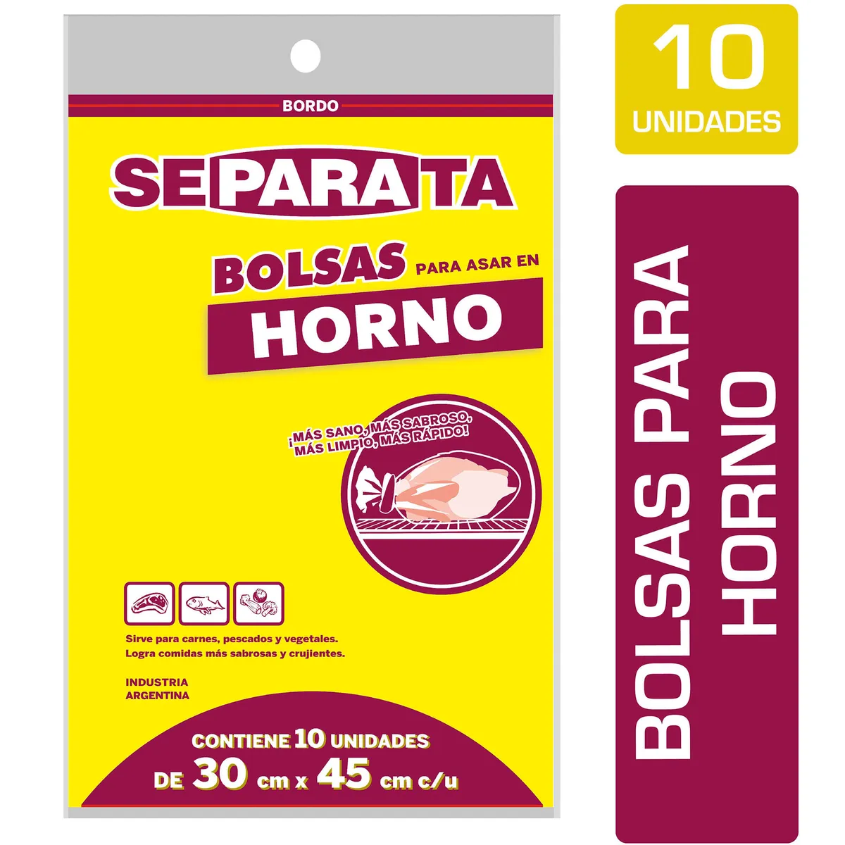 Bolsa para horno Separata x 10 u