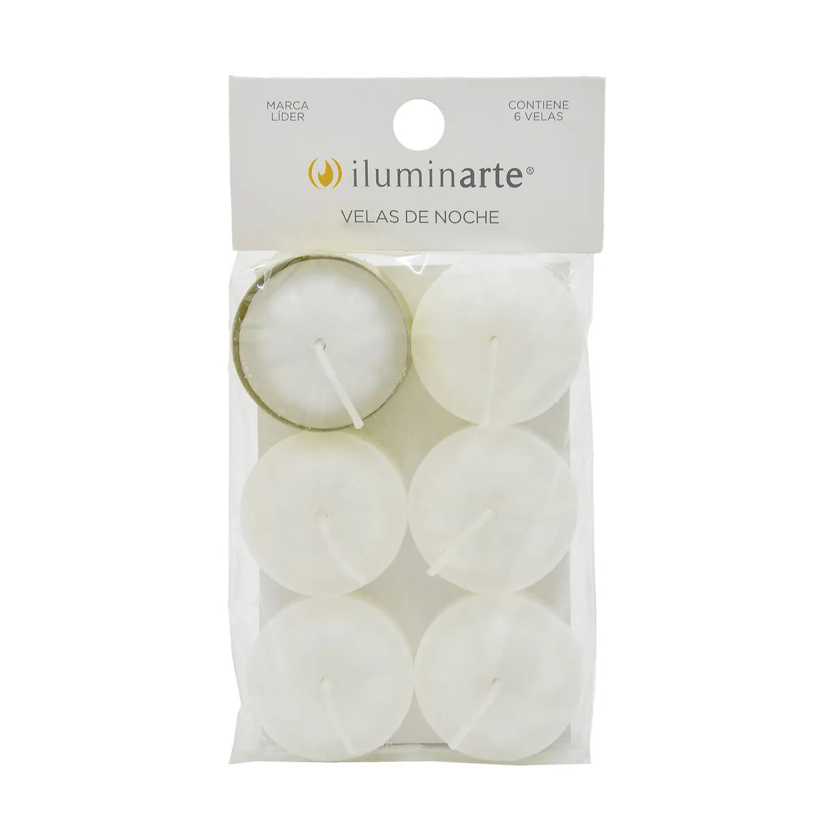 Velas de noche Iluminarte 6 u.