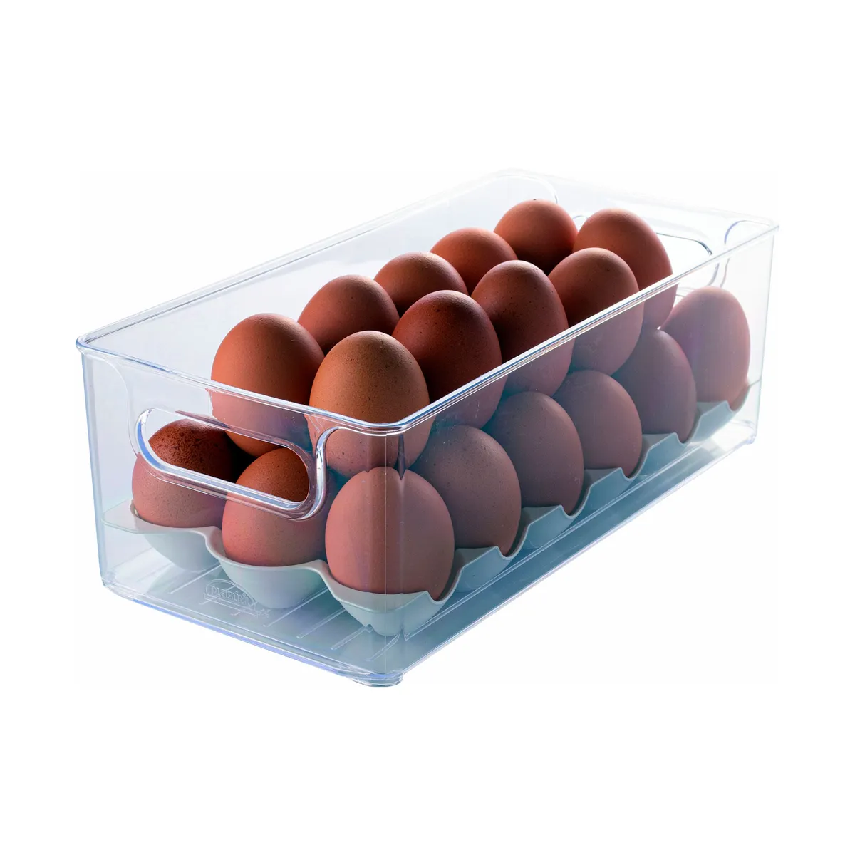 Organizador ps 28 huevos 30x15x10.4 cm