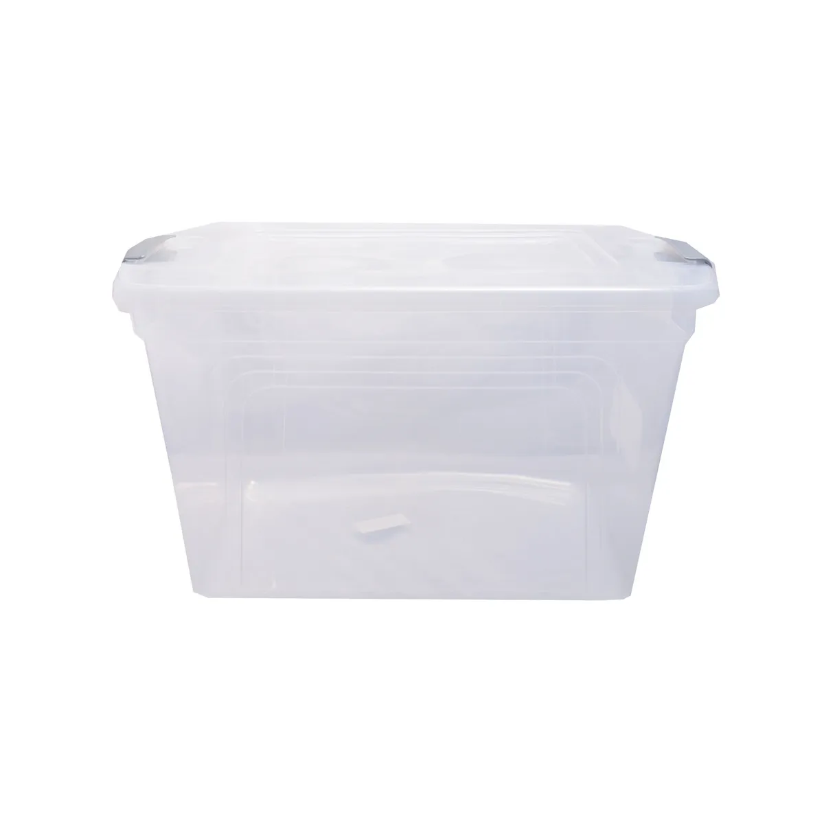Caja organizadora sao bernardo transparente alta 30 l.