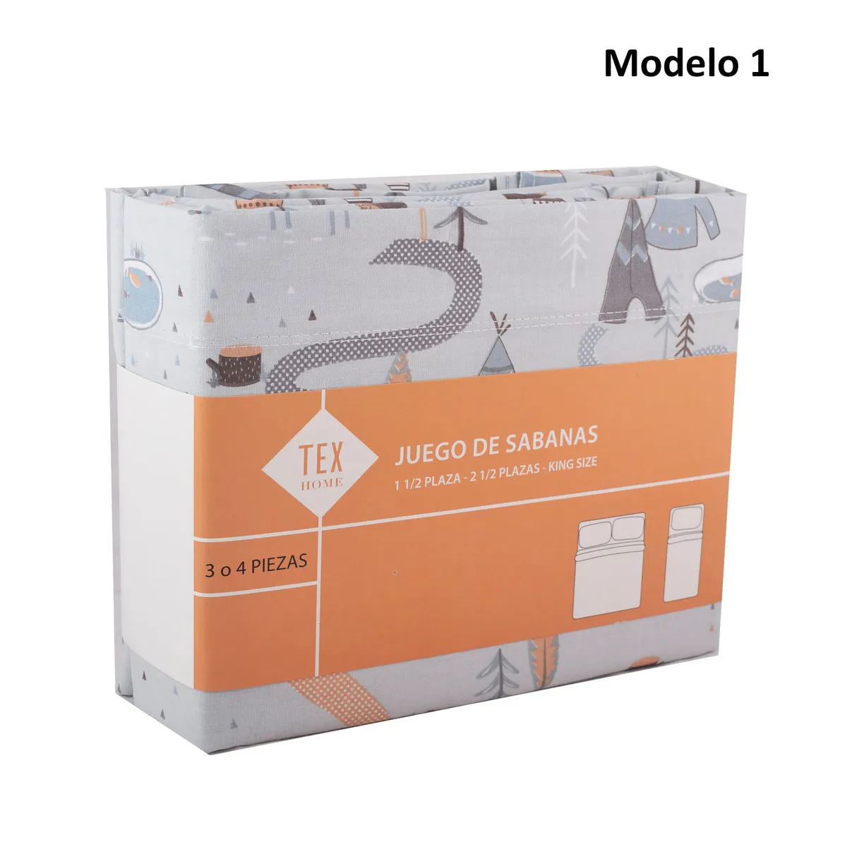Sábanas infantiles Tex Home 100% algodón Modelos Surtidos