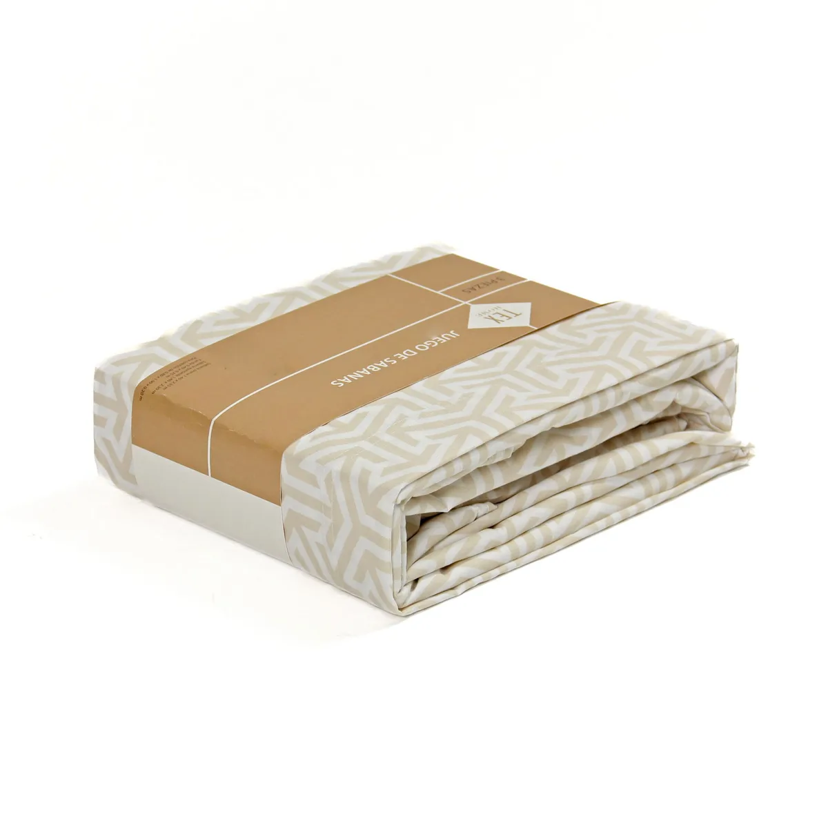 Juego de sábanas Tex Home 2 1/2 cotton touch estampada