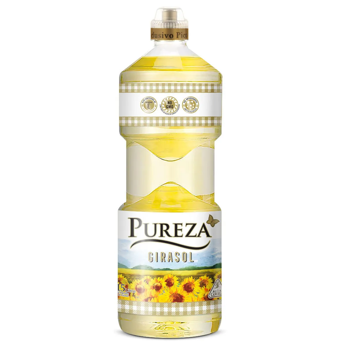 Aceite de girasol Pureza 1500 cc.