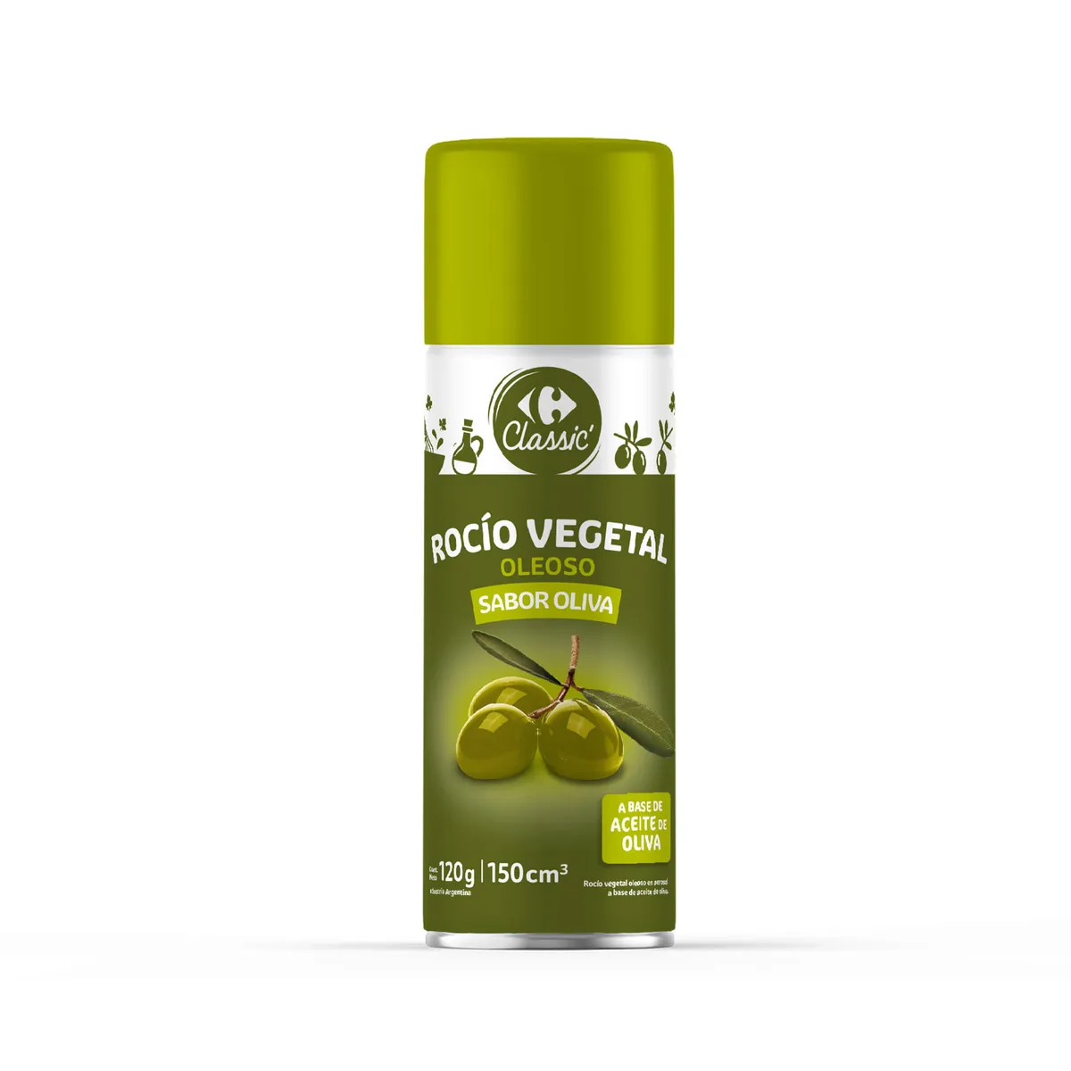 Rocio vegetal en aerosol Carrefour Classic 150 ml