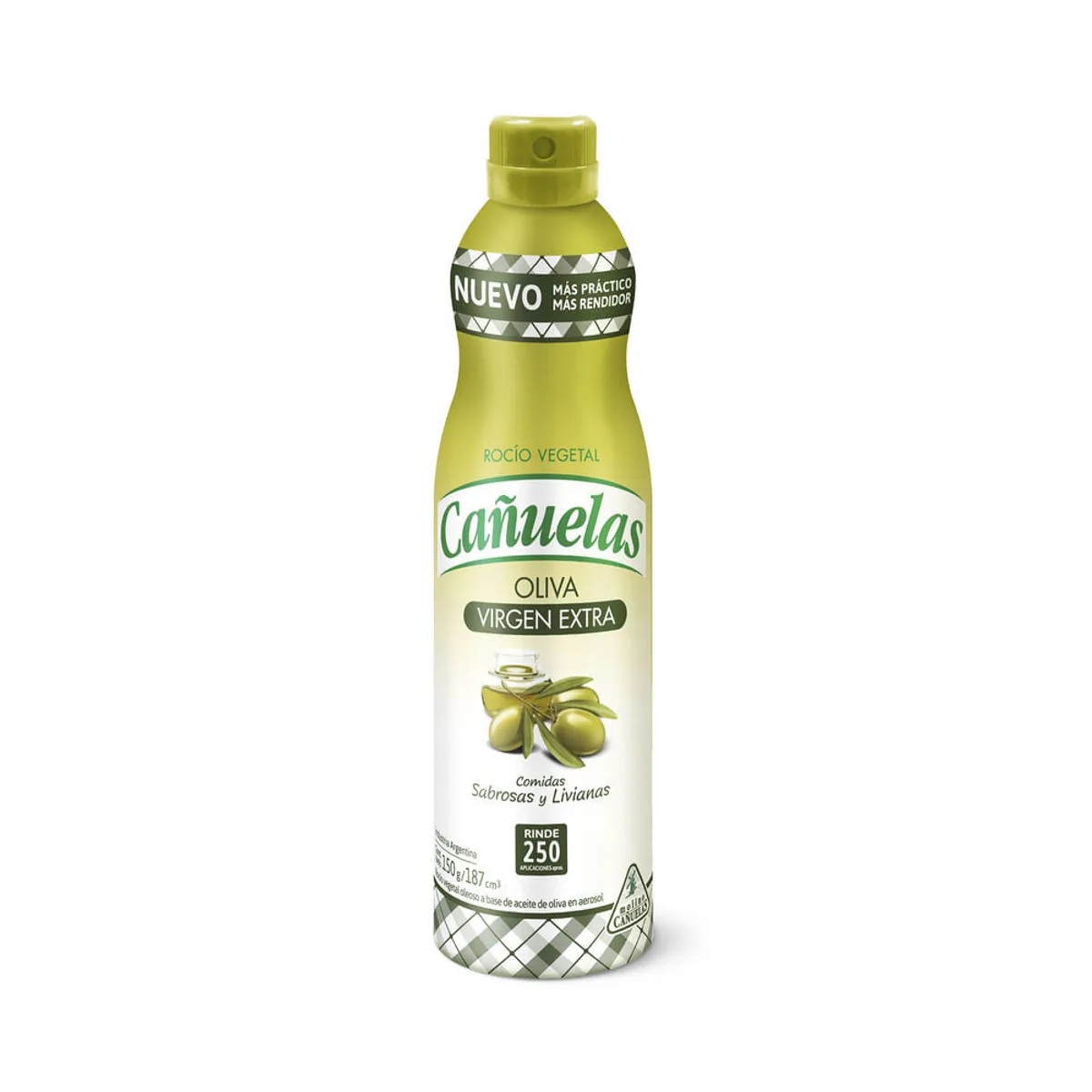 Aceite en aerosol Cañuelas de oliva 187 cc.