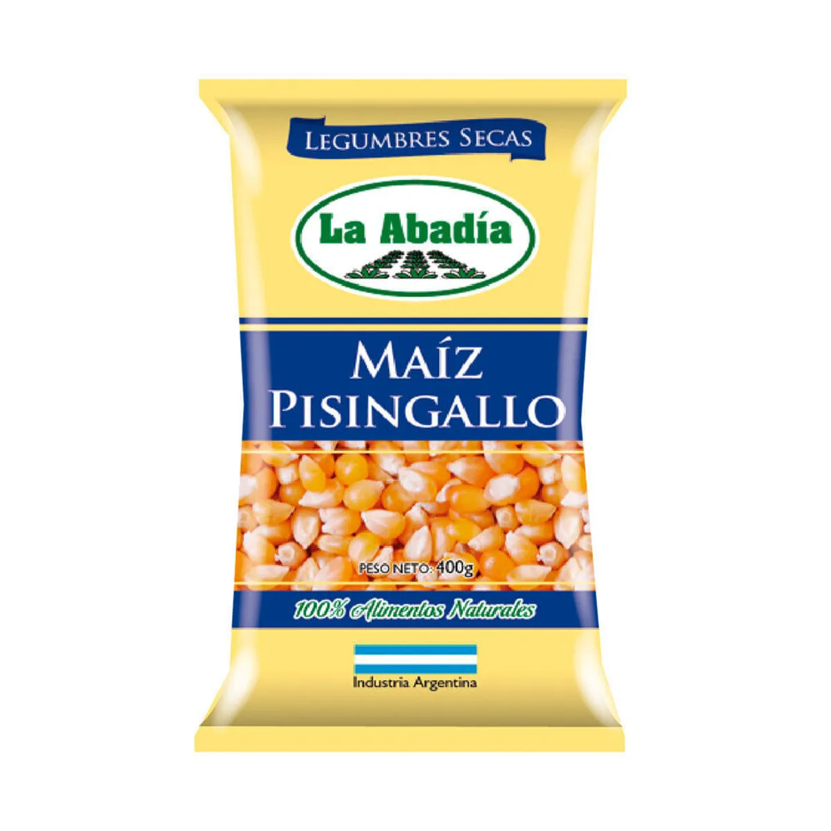 Maíz pisingallo La Abadía bolsa 400 g.