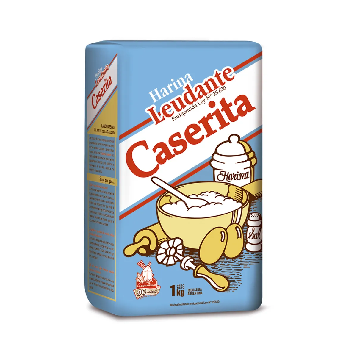 Harina leudante Caserita x 1 kg