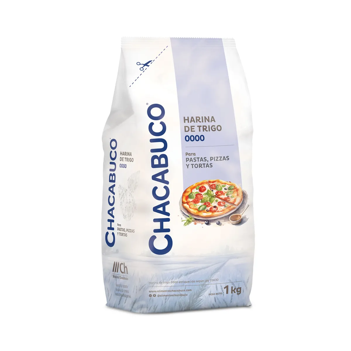 Harina 0000 Chacabuco 1 kg.