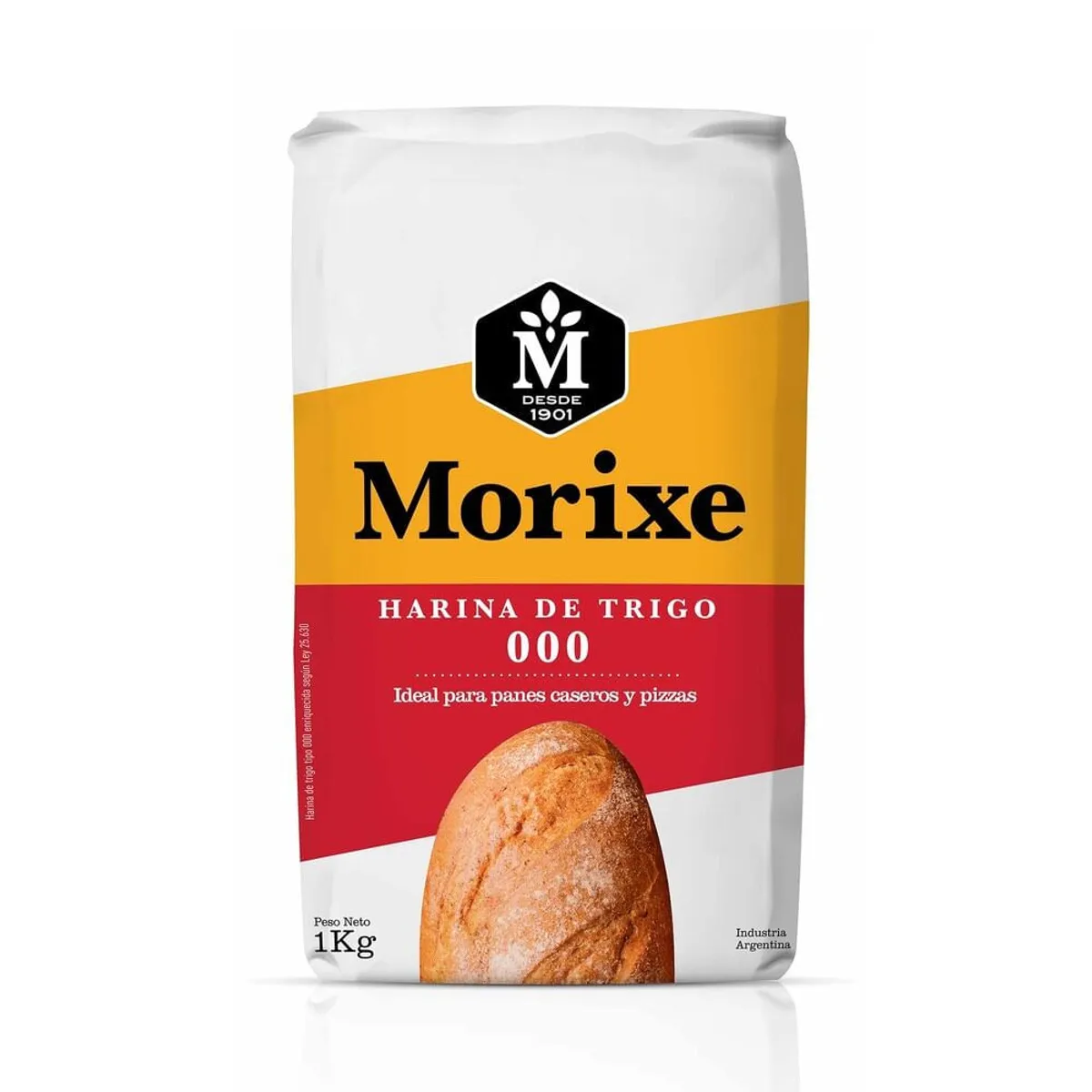 Harina de trigo Morixe 000 1 kg.