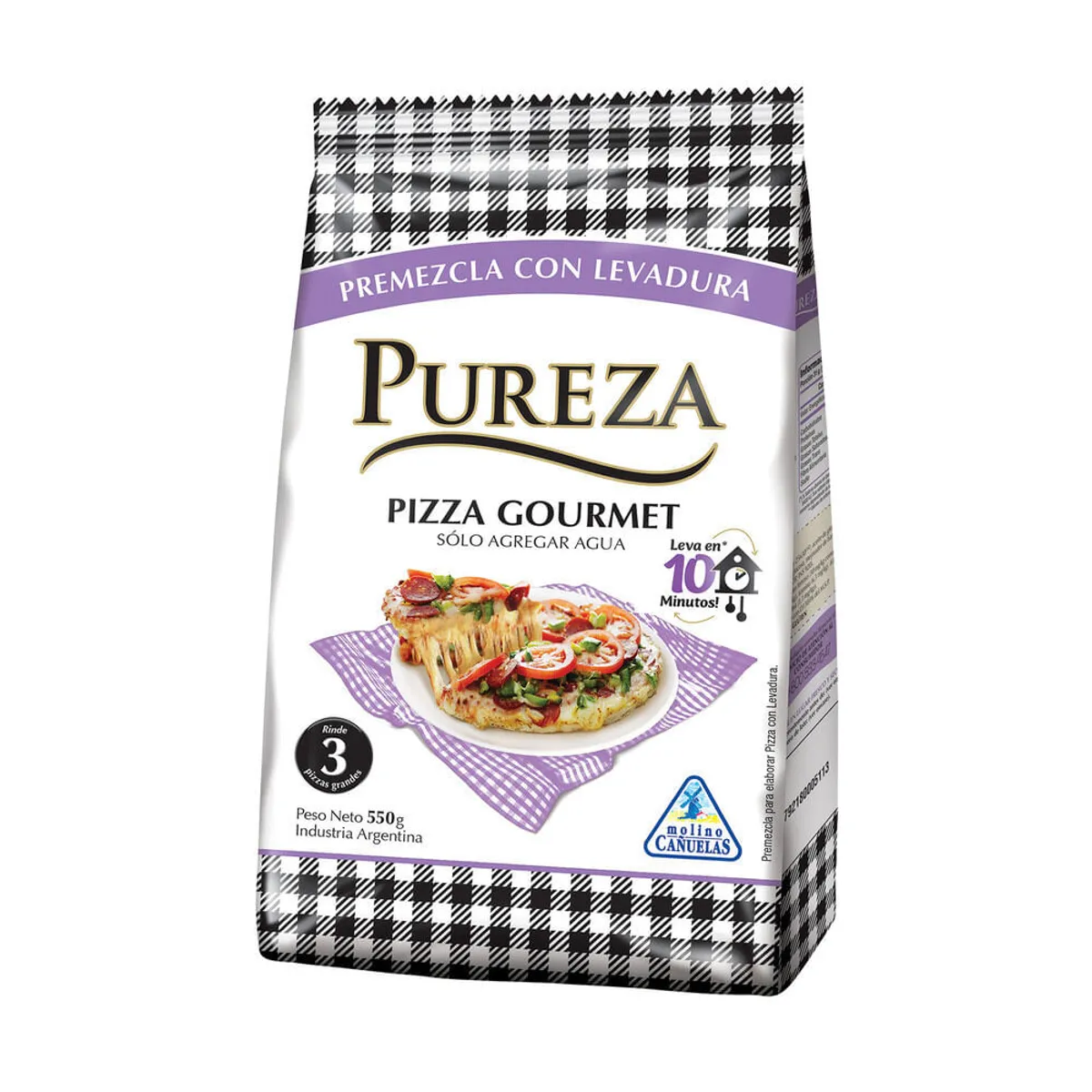 Premezcla para pizza Pureza gourmet 550 g.