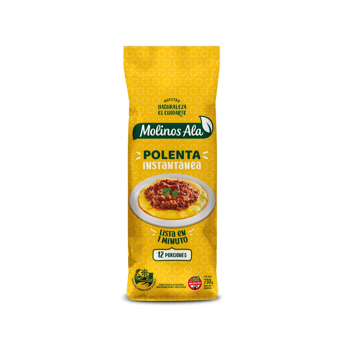 Polenta instantanea Molinos Ala 730 grs