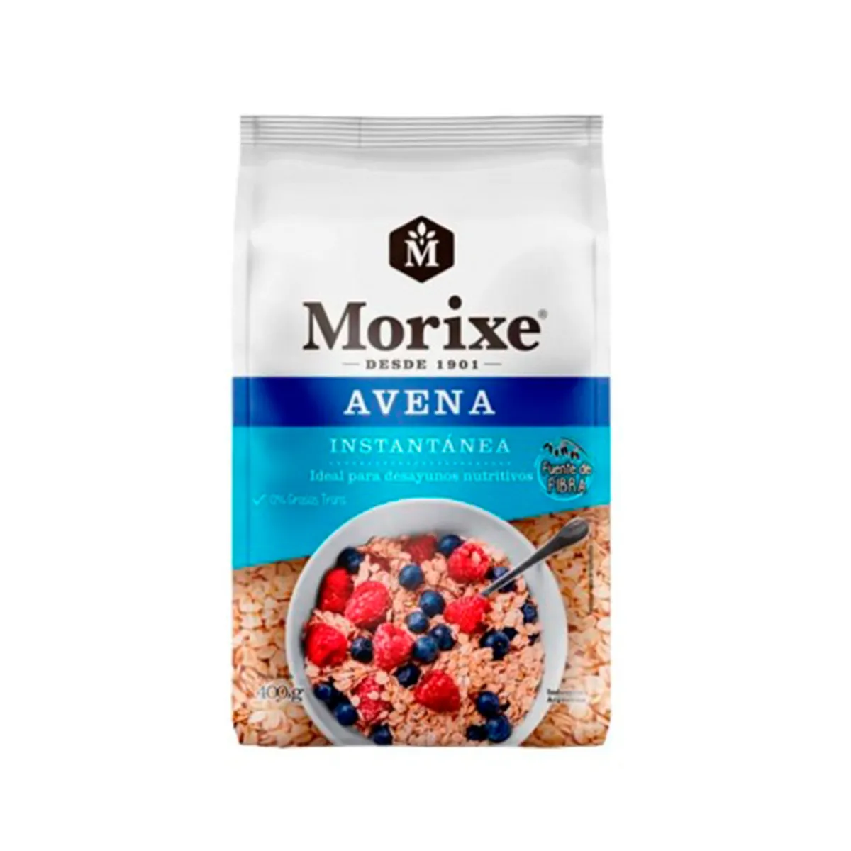 Avena instantanea Morixe 400 g.