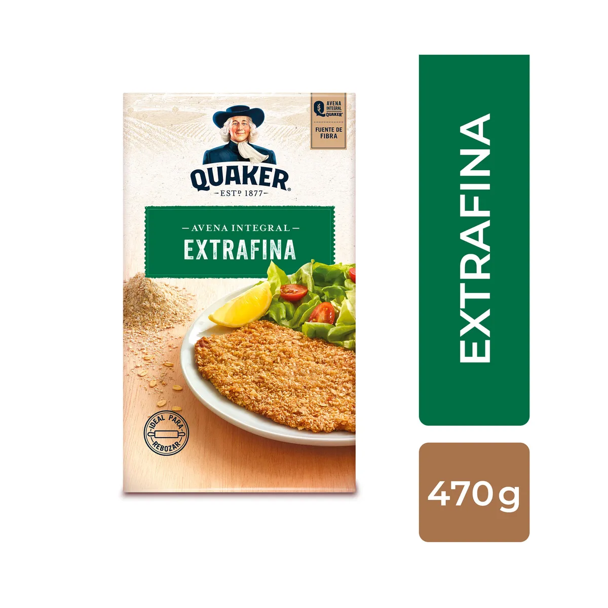 Avena integral Extrafina Quaker 470 g.