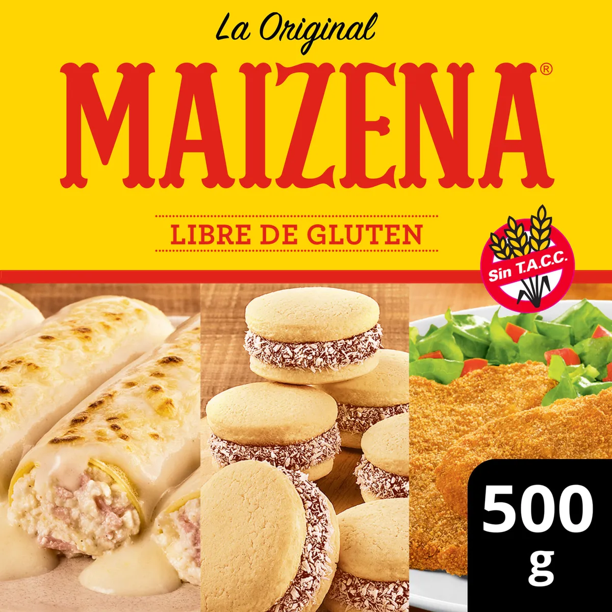 Almidón de maíz Maizena clásica sin tacc 500 g.