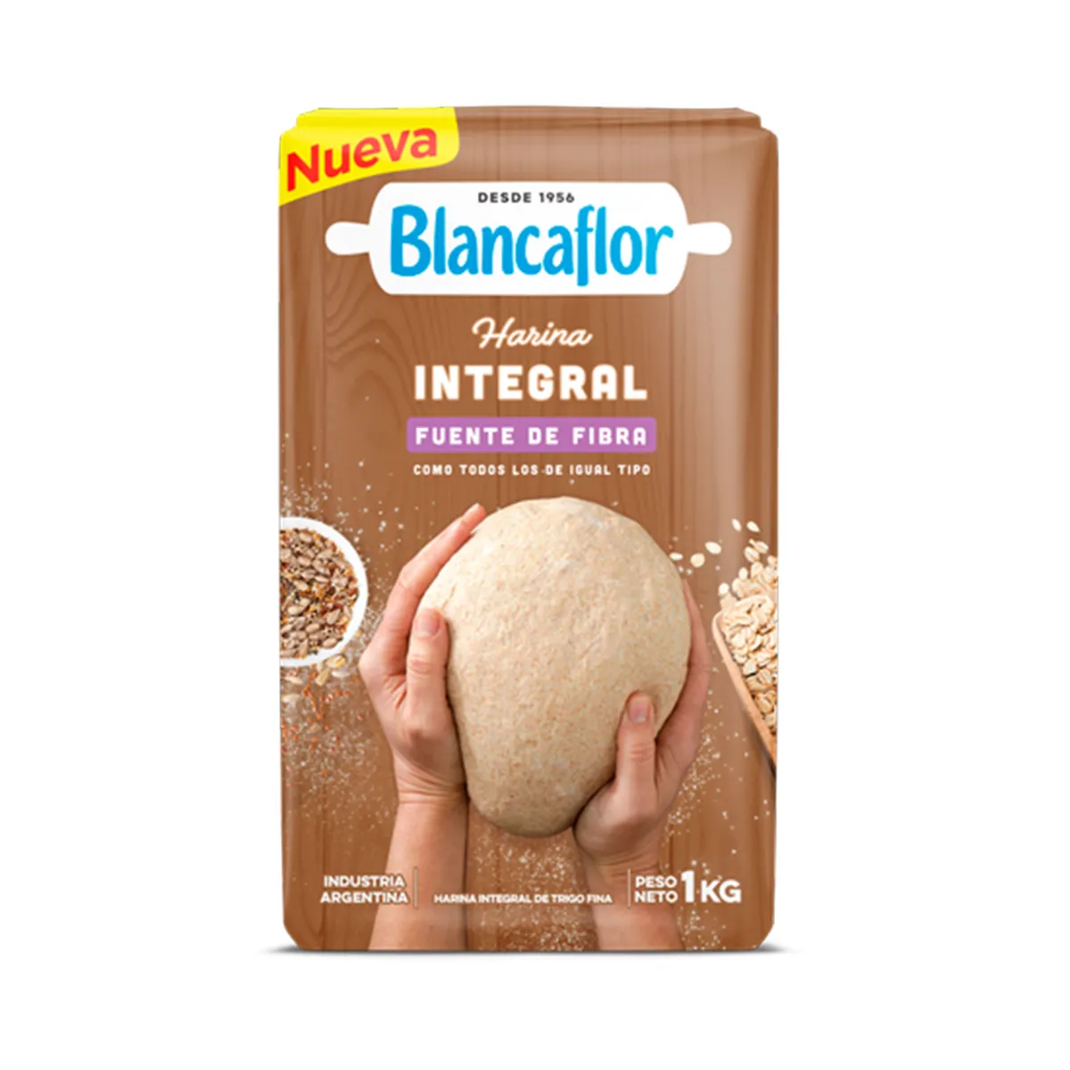 Harina integral Blancaflor 1 kg.