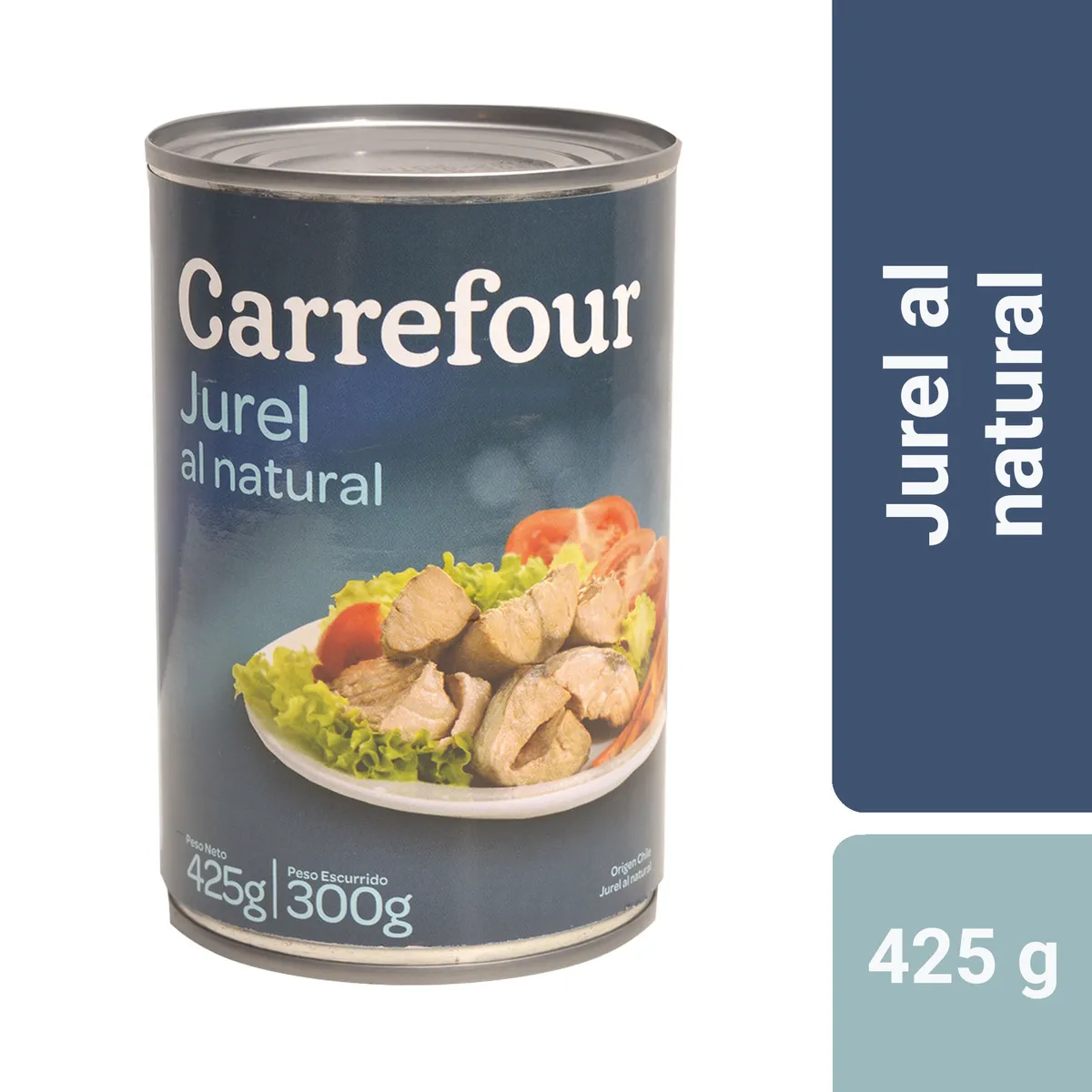Jurel al natural Carrefour 425 g.