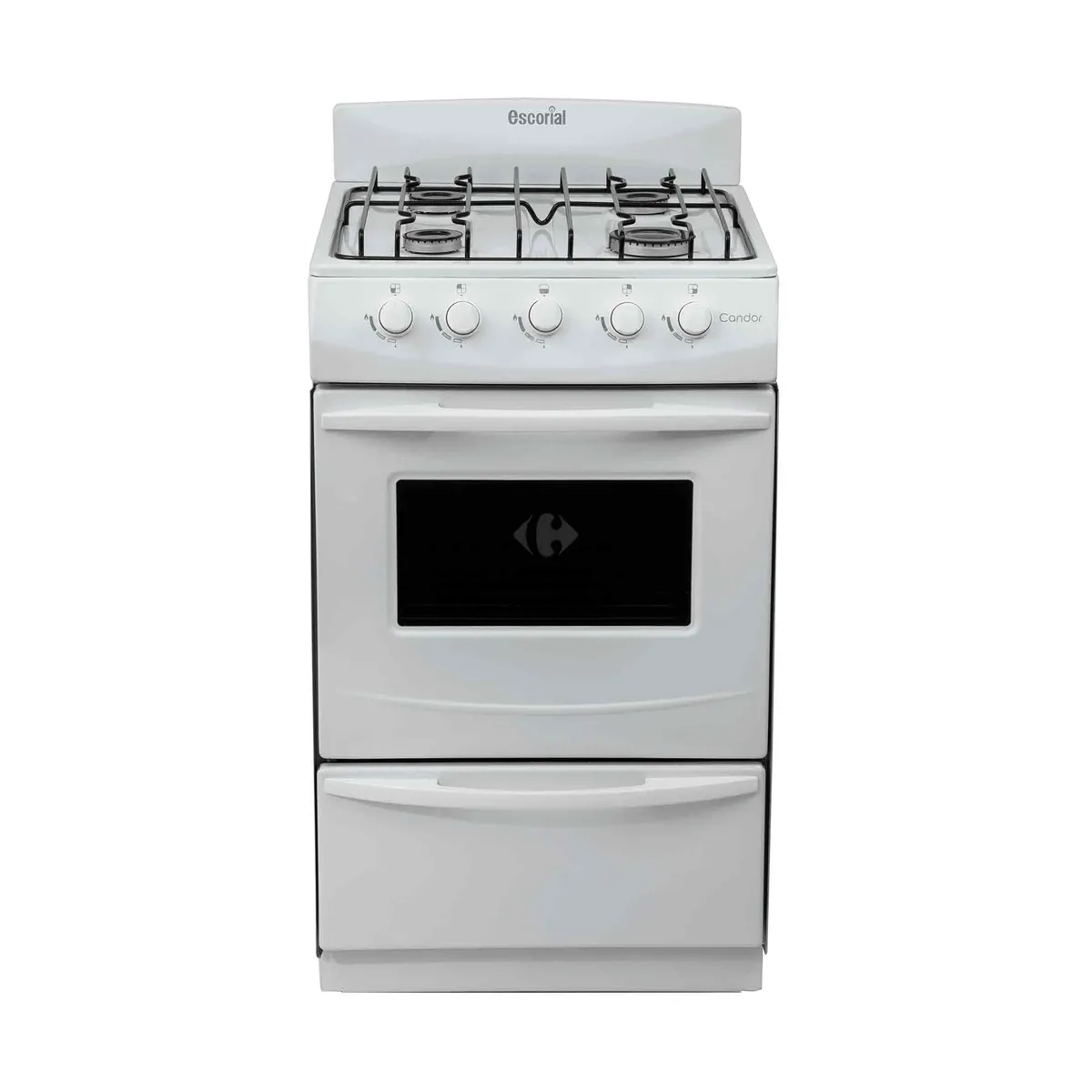 Cocina Escorial 51 cm CANDOR S2 GN blanco.