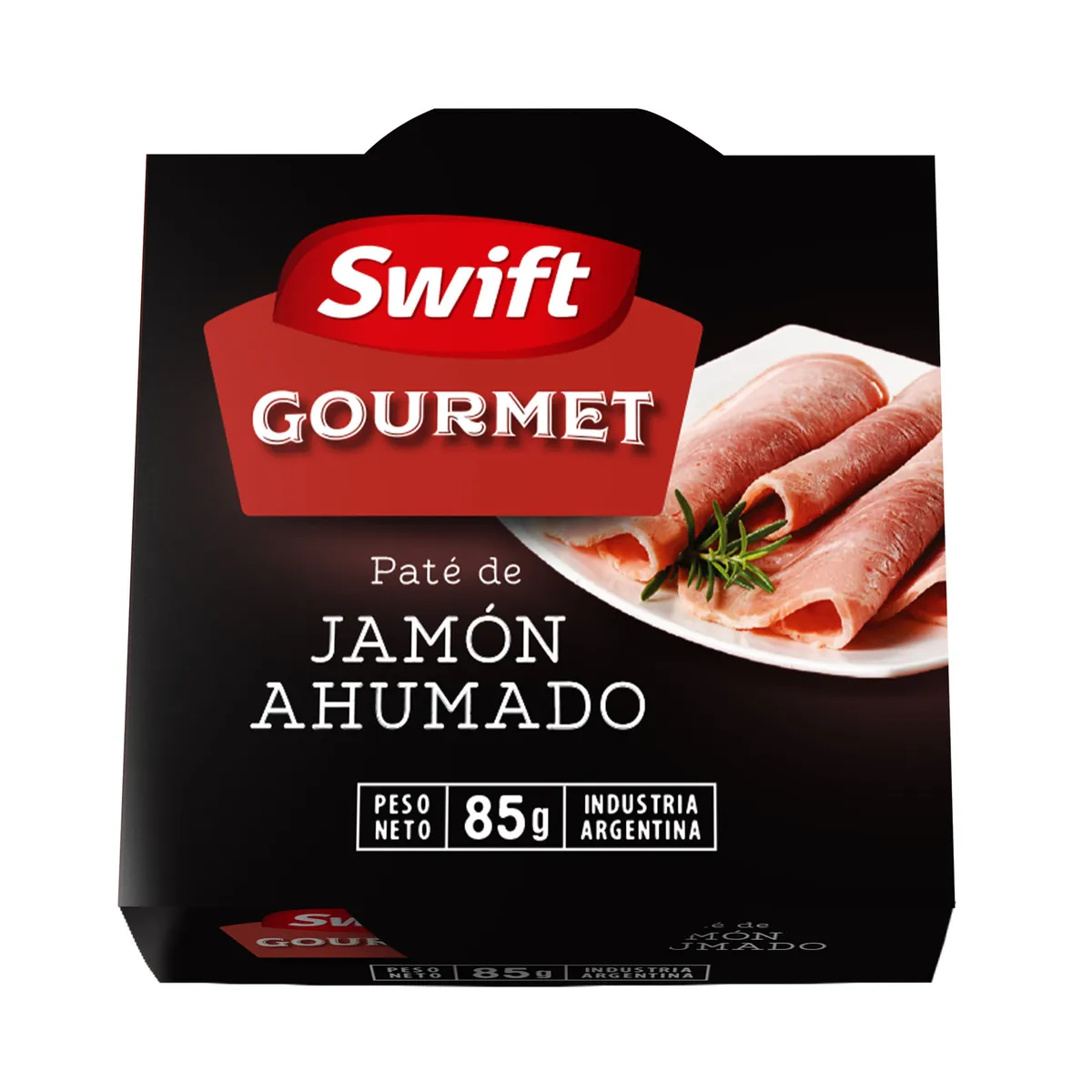 Paté de foie Swift jamón 85 g.