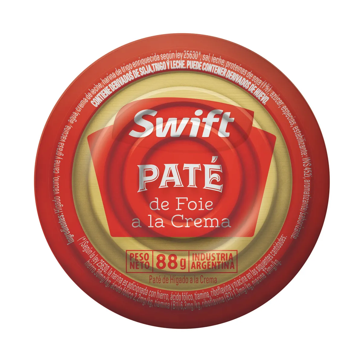 Paté de foie Swift a la crema 85 g.