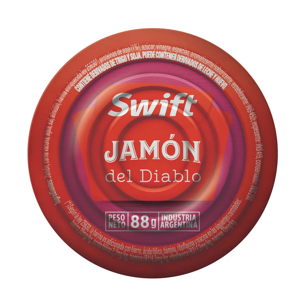 Jamón del diablo Swift lata 88 g.