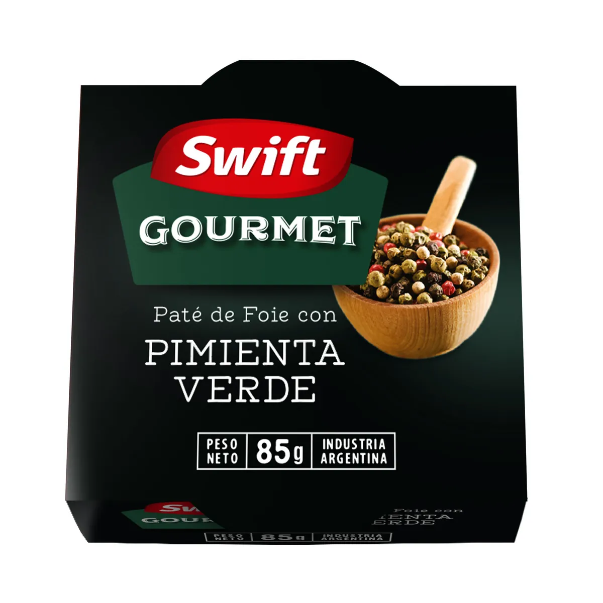 Paté de foie Swift pimienta 85 g.