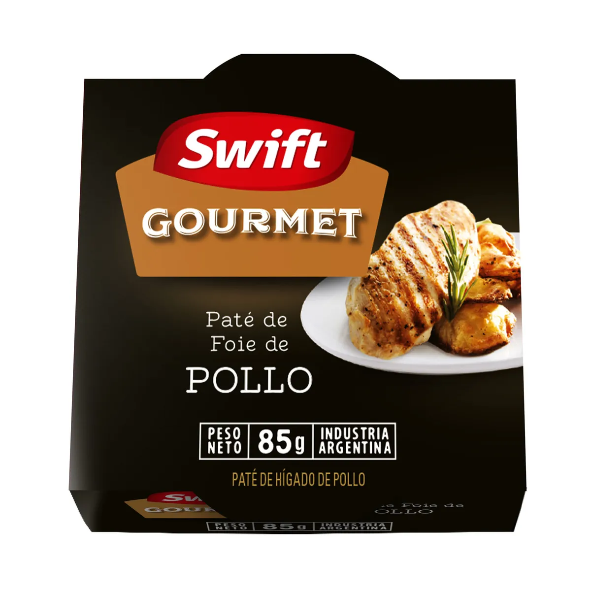Paté de foie Swift de pollo 85 g.