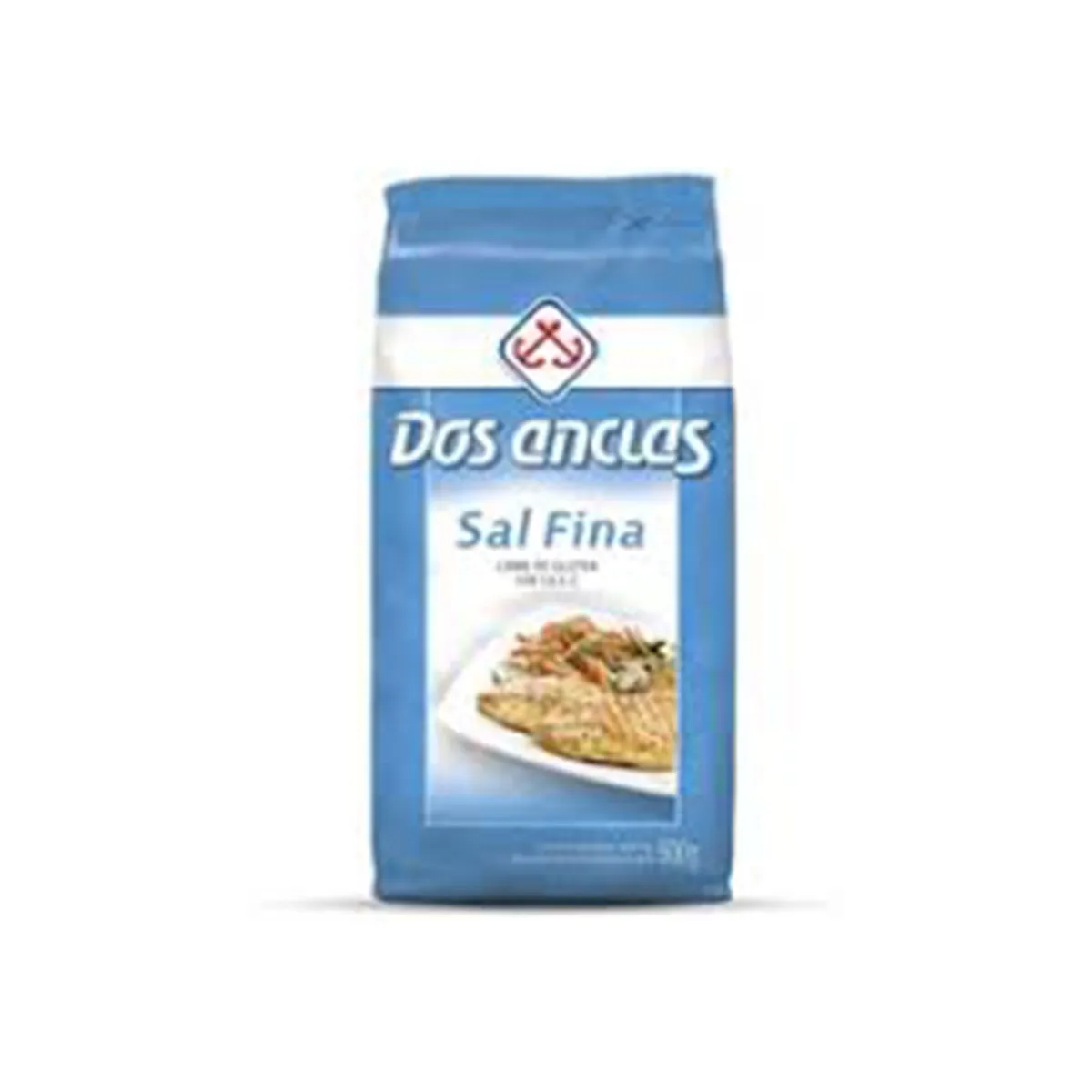 Sal fina Dos Anclas en paquete 500 grs