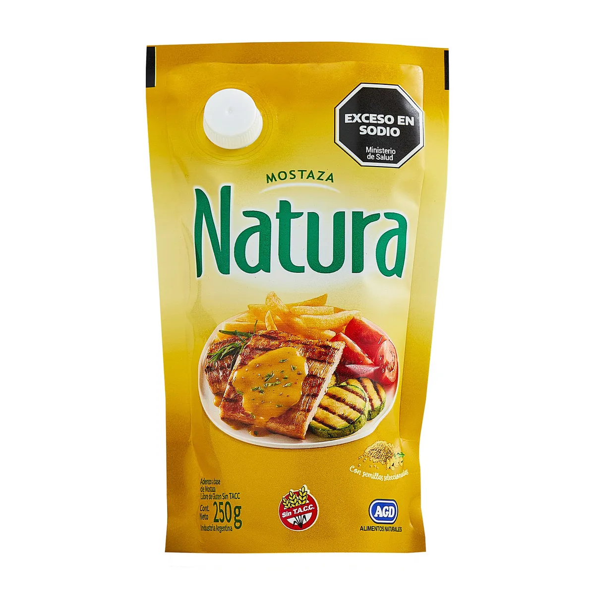 Mostaza Natura 250 g.