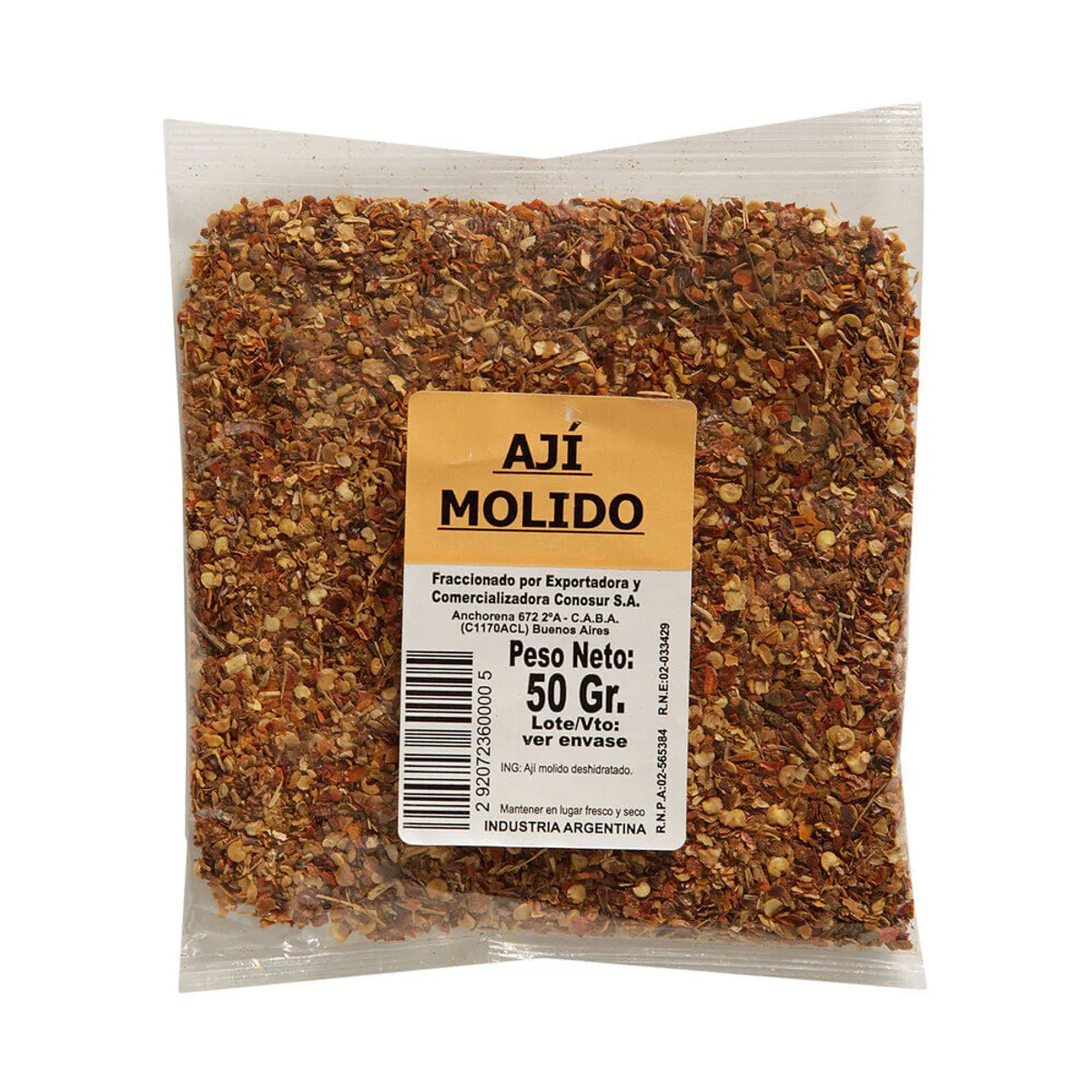Ají molido x 50 g.