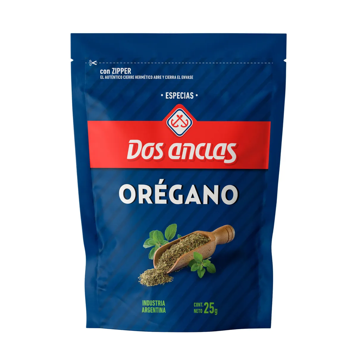 Orégano Dos Anclas 25 g.