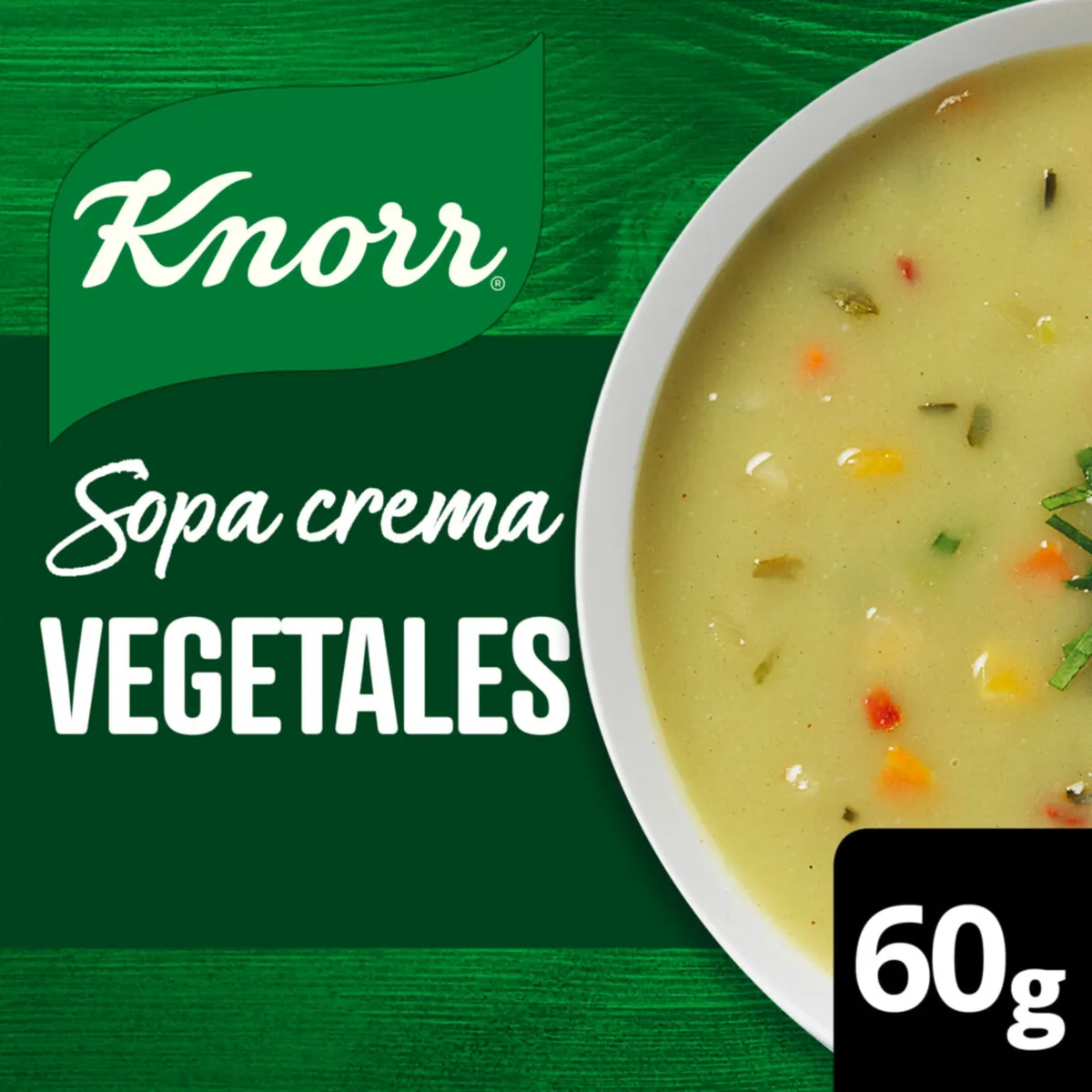 Sopa crema Knorr de vegetales 60 g.