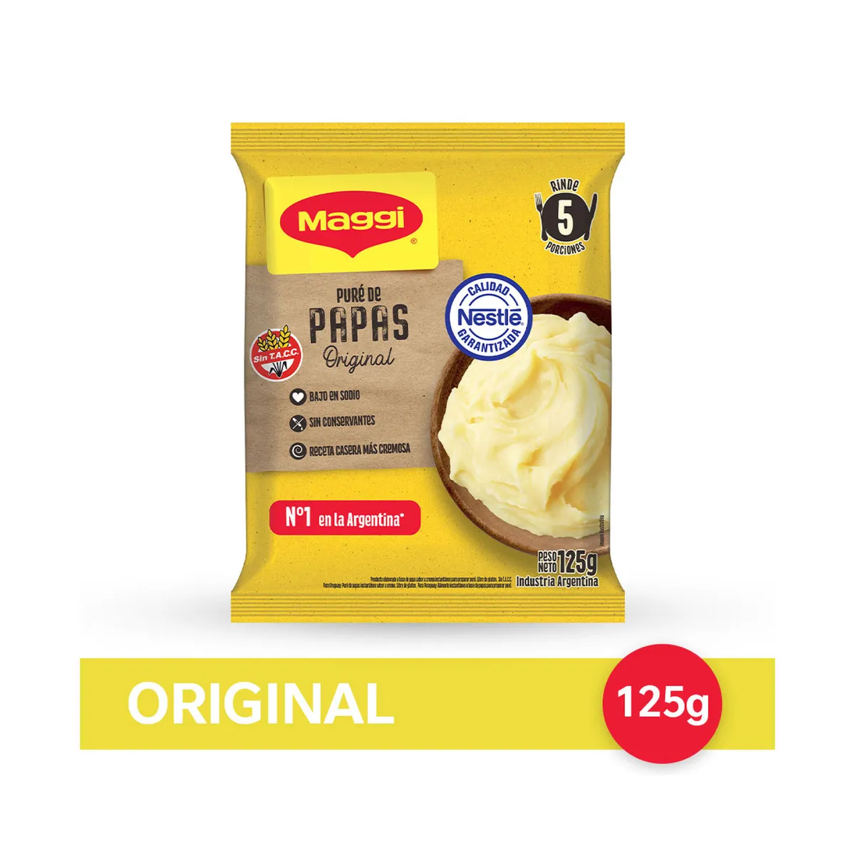 Puré de Papas Maggi original 125 grs