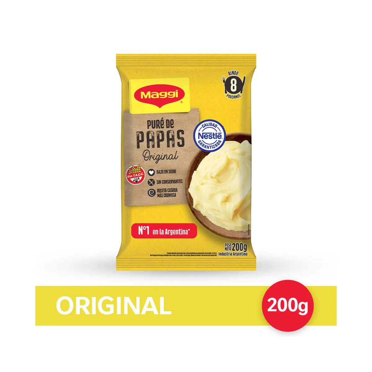 Puré de papas Maggi original 200 grs