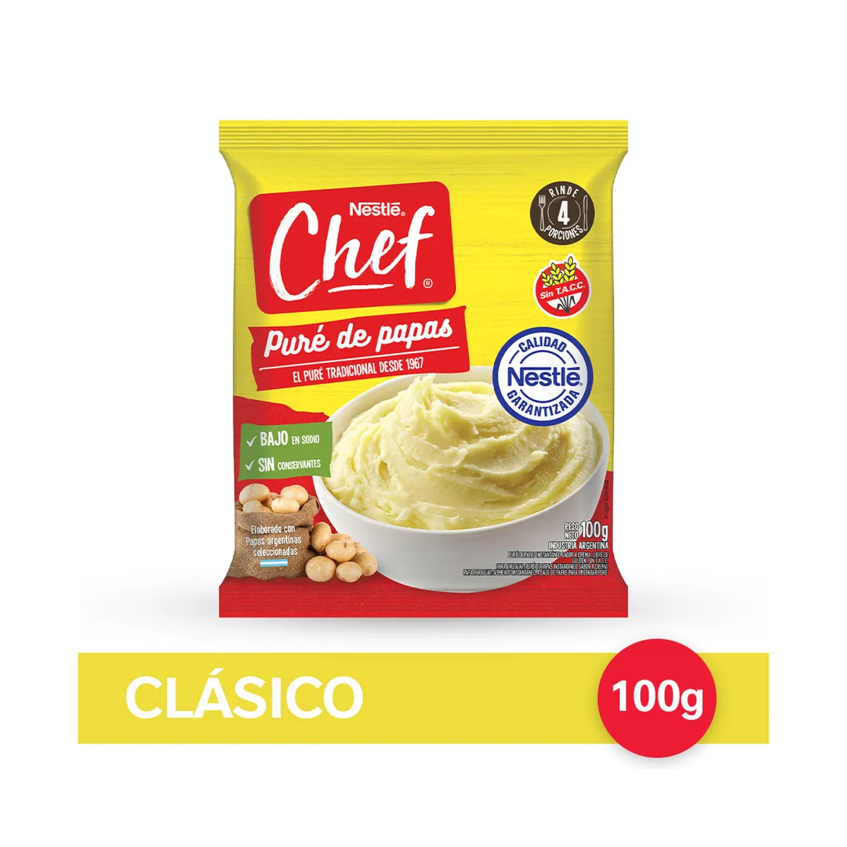 Puré Chef 100 grs