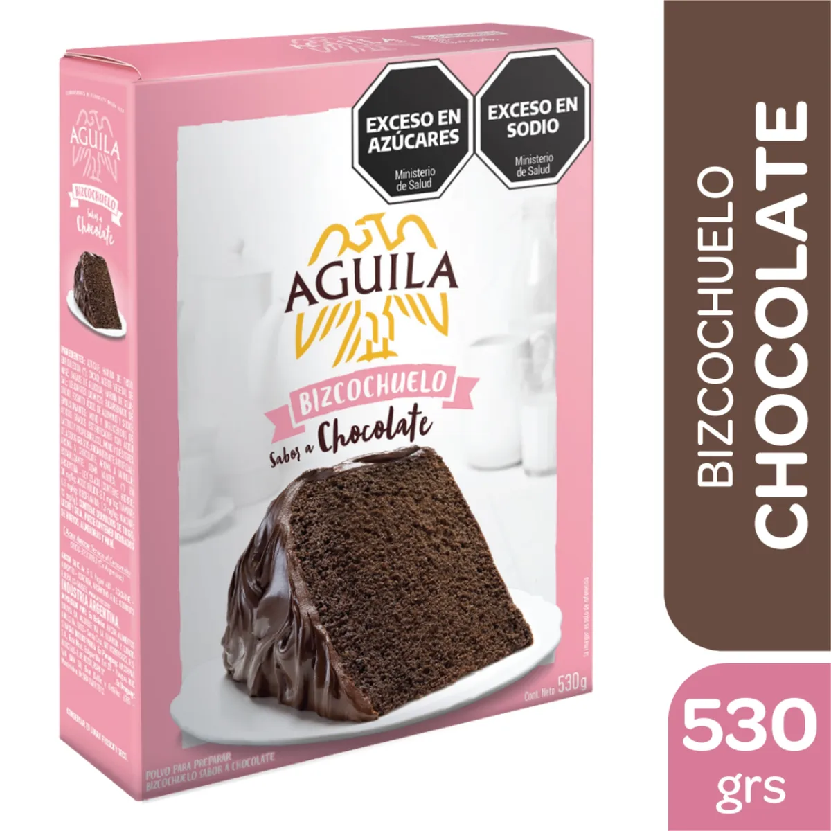 Bizcochuelo Águila de chocolate 530 g.
